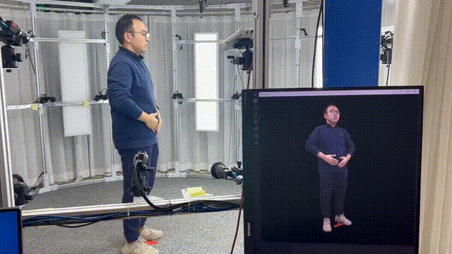 GPS-Gaussian: Generalizable Pixel-wise 3D Gaussian Splatting for Real-time Human Novel View Synthesis — research preview